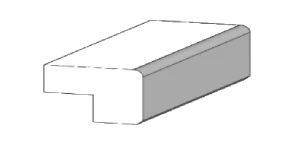 Double-thick-roundover