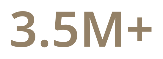 3.5M+